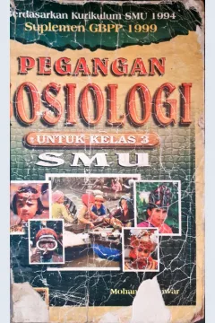 Cover Pegangan Sosiologi untuk kelas 2 SMU, / Mohammad Anwar