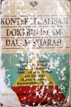 Cover Kontektualisasi doktrin islam dalam sejarah / editor, Budhy Munawar-Rachman