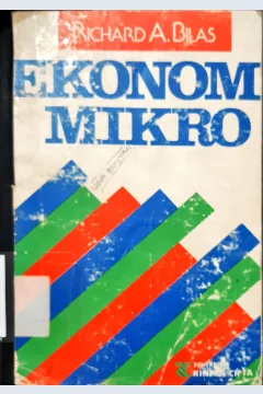 Cover Ekonomi mikro / Richard A Bilas