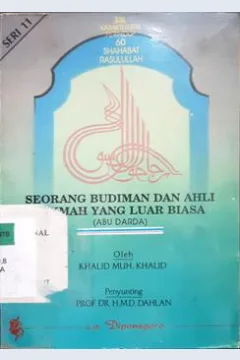 Cover Seorang budiman dan ahli hikamah yang luar biasa, / Khalid Muh Khalid