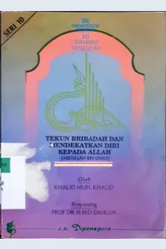 Cover Tekun beribadah dan mendekatkan diri kepada Allah, Khalid Muhammad khalid