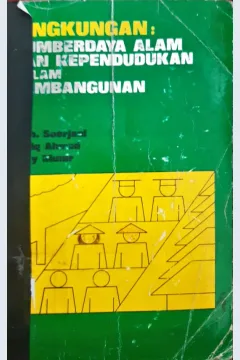 Cover Lingkungan :  Sumberdaya alam dan kependudukan dalam pembangunan / Editor, Moh. Soerjani, Rofiq Ahmad, Rozy Munir