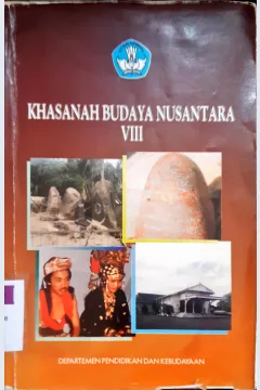 Cover Khasanah Budaya Nusantara VIII / Tim Koordinasi Siaran, Ditjen Kebudayaan