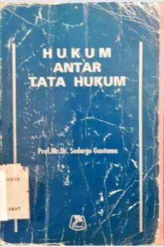 Cover Hukum antar tata hukum / Sudargo Gautama