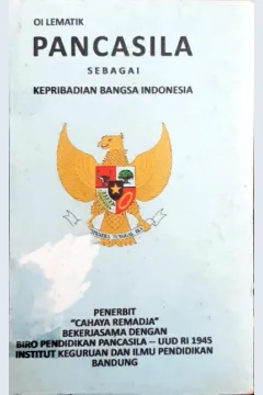 Cover Pancasila sebagai keperibadian bangsa / Ismaun