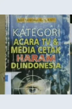 Cover Katagori acara TV dan media cetak haram di indonesia, Abdurahman Al Mukkaffi