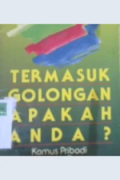 Cover Termasuk golongan apakah anda, / Moh. Assadik
