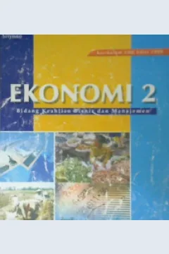 Cover Ekonomi 2 untuk SMK tingkat II :  Kurikulum SMK edisi 1999 / Drs. Sriyono