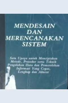 Cover Mendesain dan Merencanakan Sistem, Enid Squire / Squire, Enid