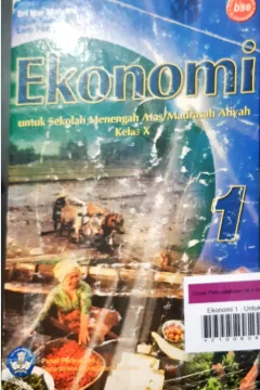 Cover Ekonomi untuk SMA/MA, Wahyu;Editor,Ade rinawati
