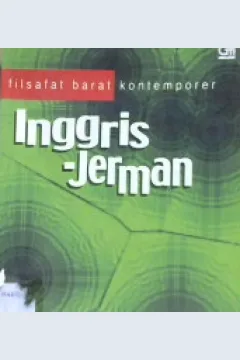 Cover Filsafat barat kontemporer :  Inggris-Jerman / K.Bertens