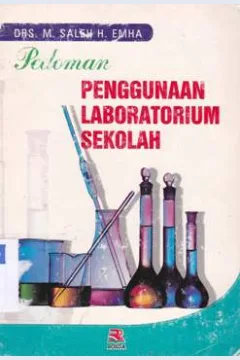 Cover Pedoman penggunaan laboratorium sekolah, / M.Saleh H.Emha