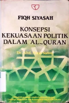 Cover Konsepsi kekuasaan politik dalam Al-quran