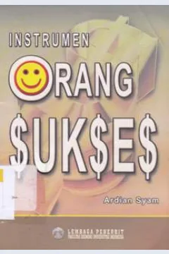 Cover Instrumen Orang Sukses, / Ardian Syam