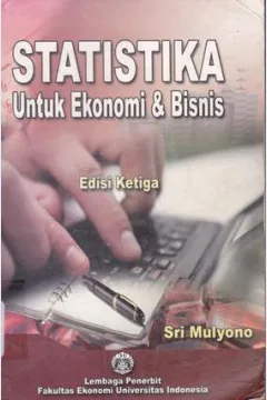 Cover Statistika untuk ekonomi dan bisnis / Sri Mulyono