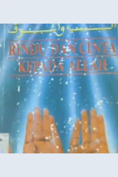 Cover Rindu dan cinta kepada Allah / Al Ghazali