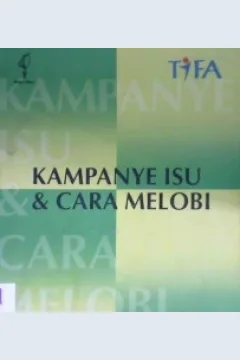 Cover Kampanye isu dan cara melobi / Democrito T.Mendoza