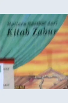Cover Mutiara nasihat dari kitab zabur / Ahmad Saad Ali