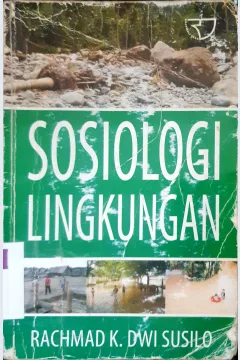 Cover Sosiologi lingkungan / Rachmad K Dwi Susilo