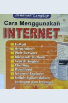 Cover Cara menggunakan internet, / Nana Suara, ST.