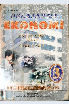 Cover Pelajaran Ekonomi untuk SMU kelas 3 Cawu 1,2,3