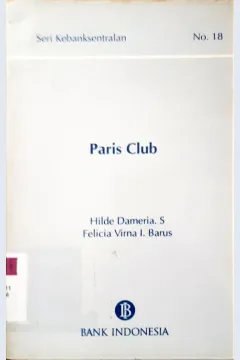 Cover Paris club  No.18 / Hilde Damerie. S, Felicia Virna I Barus