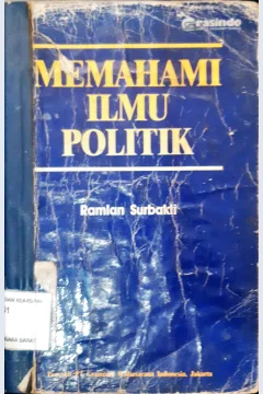 Cover Memahami ilmu politik / Ramlan surbakti