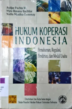 Cover Hukum koperasi Indonesia / Andjar Pachta W