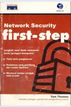 Cover Network Security First Step / Tom Thomas
