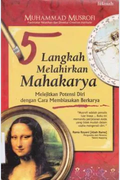 Cover Lima langkah melahirkan mahakarya :  Melejitkan potensi diri dengan cara membiasakan berkarya / Muhammad musrofi; Penyunting, Muh. iqbal santosa