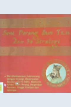 Cover Seni perang sun tzu dan 36 strategi / Tjio Tjiang Feng ; Penyunting Nino Cicero