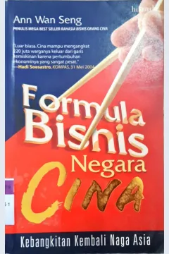 Cover Formula bisnis negara Cina / Ann Wan Seng