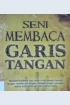 Cover Seni membaca garis tangan / Chen Wu