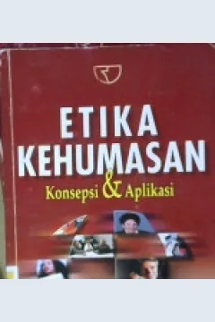 Cover Etika Kehumasan konsep dan aplikasi / Rosady Ruslan