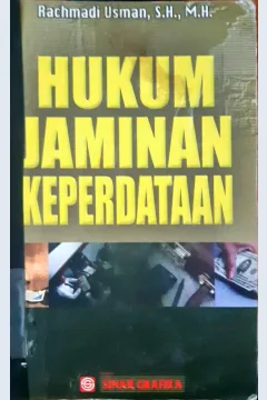 Cover Hukum jaminan keperdataan / Rachmadi Usman, SH., MH.