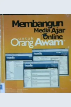 Cover Membangun media ajar online untuk orang awam / Rulianto Kurniawan