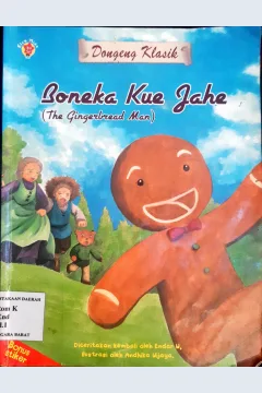 Cover Boneka kue jahe (the gingerbread man) / Endar W