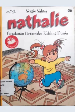 Cover Nathalie :  Perjalanan pertamaku keliling dunia / Sergio Salma