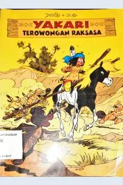 Cover Yakari terowongan angkasa, Derib, Job ; penerjemah, Arini ; editor, Niken Djokosuratno S