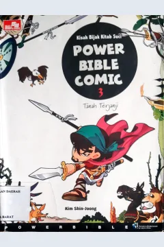 Cover Kisah bijak kitab suci power bible comic 2, Musa, pemimpin bangsa israel, Kim Shin-Joong ; alih bahasa, Sutoyo Soh Dae Yong MGC