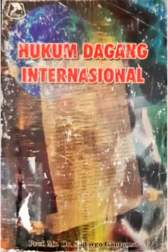 Cover Hukum dagang internasional, Sudargo Gautama / Prof. MR. DR. Sudargo Gautamna