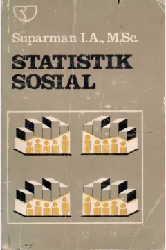 Cover Statistik sosial / Suparman I.A.