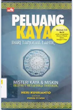 Cover Peluang kaya dari tanggal lahir :  Misteri kaya dan miskin menurut metafisika tiongkok / Heri Kusrianto;