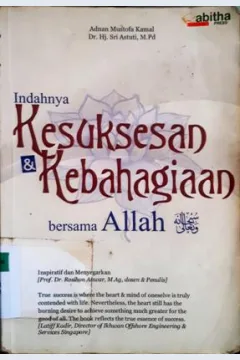 Cover Indahnya Kesuksesan / Adnan Musthofa Kamal