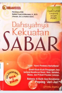 Cover Dahsyatnya kekuatan sabar / Ummu Asma