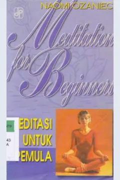 Cover Meditasi untuk pemula / Naomi Ozaniec