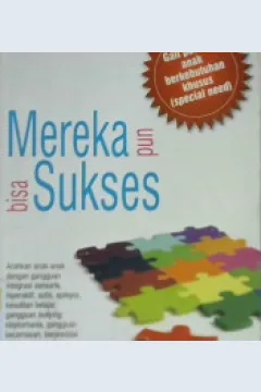 Cover Merekapun bisa sukses / Tri Gunadi