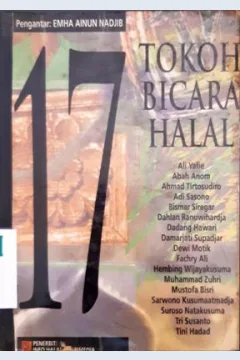 Cover Tokoh bicara halal,