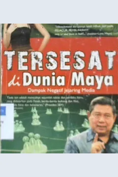 Cover Tersesat di dunia maya : Dampak negatif jejaring media / Abraham A ; Editor, Muttaqien