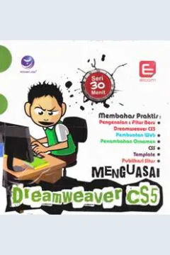 Cover 30 Menit menguasai Dreamweaver CS5, / Editor Paulus Yesaya Jati